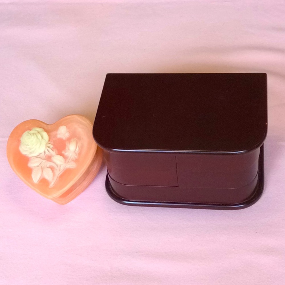 FINAL SALE PRICE 2 Piece Jewelry Box Set